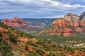 Red rock formations in Sedona, USA Royalty Free Stock Photo